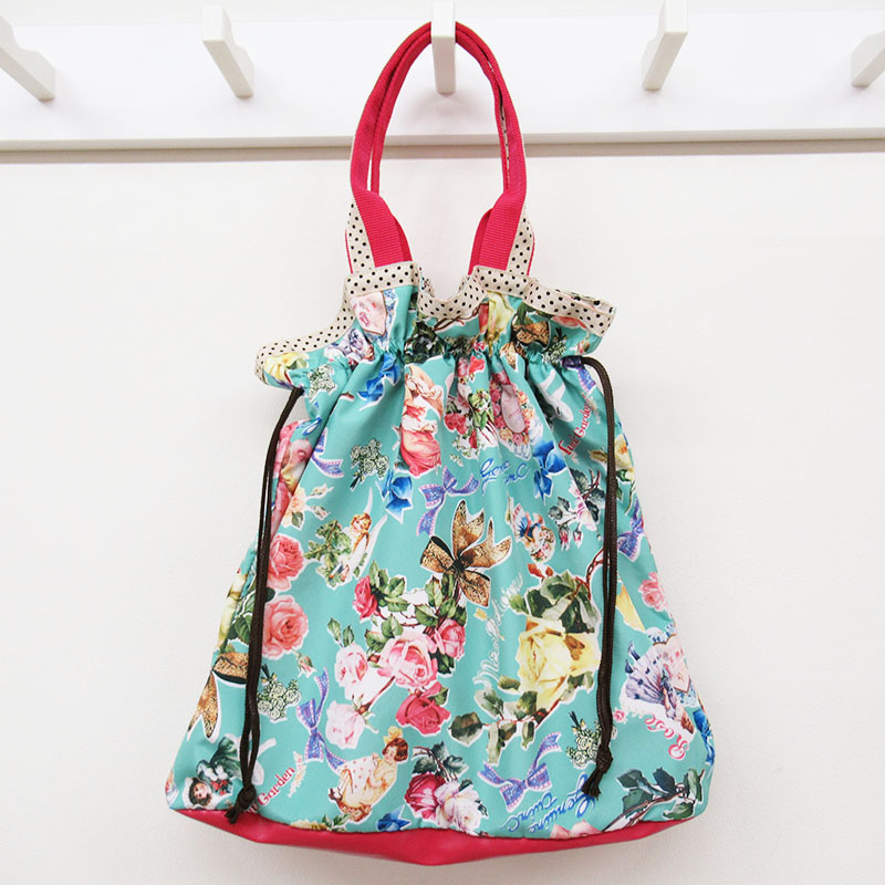 TUNIC ゴールドリボンの巾着 Bag /17429